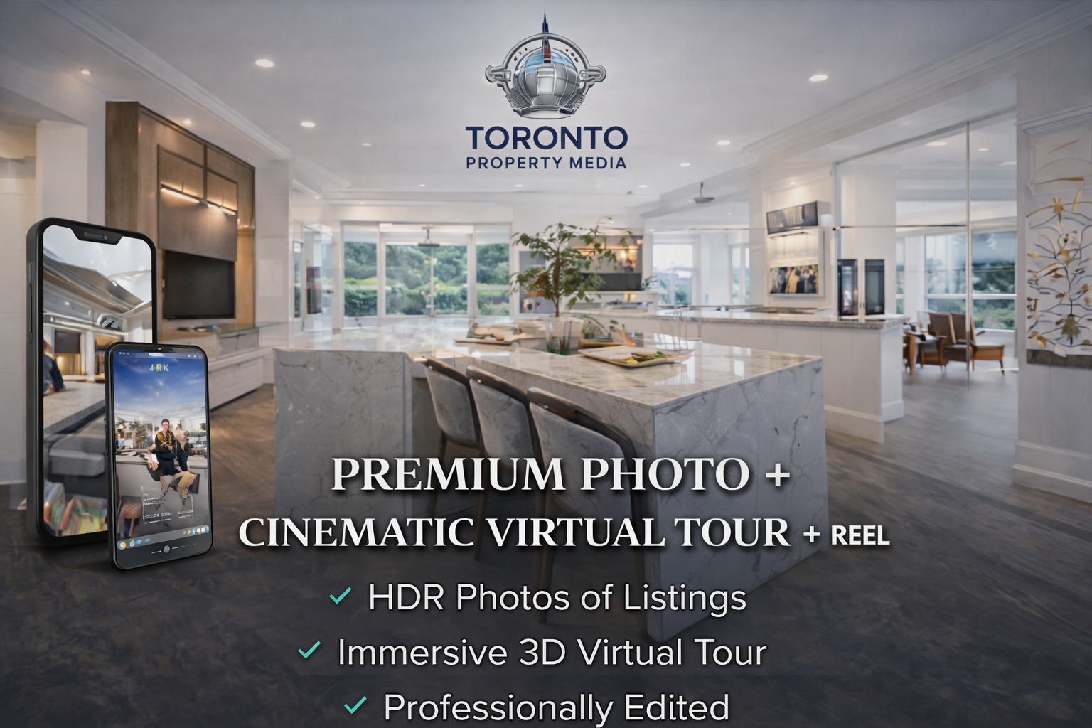 Complete Package — Photos, Tour, and Reel